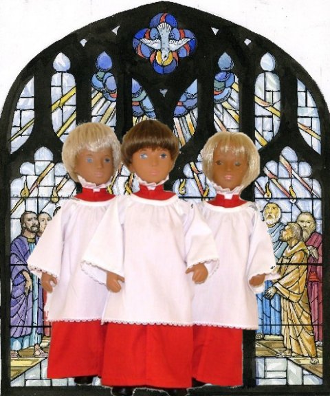 Sasha Doll Choir Outfit